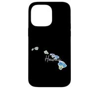 Hawaii Islands Watercolor Tropical Island Vacation Spirit Case for iPhone 14 Pro Max