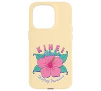 Hawaii Kihei Maui Surfers Paradise Surfing Hibiscus Flower Case for iPhone 15 Pro