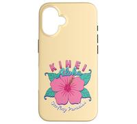 Hawaii Kihei Maui Surfers Paradise Surfing Hibiscus Flower Case for iPhone 16