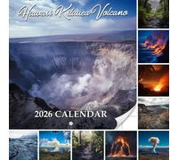 Hawaii Kilauea Volcano Calendar 2026: Fiery force and primal landscapes across the months