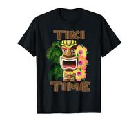Hawaii Luau Tiki Time Party T-Shirt