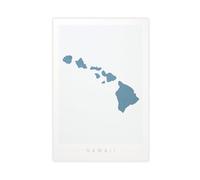 Hawaii Map Canvas Poster Bedroom Decor Landscape Office Room Decor Gift 20x30inch(50x75cm)