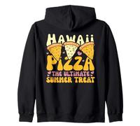 Hawaii Pizza The Ultimate Summer Treat Kawaii Pizza Zip Hoodie