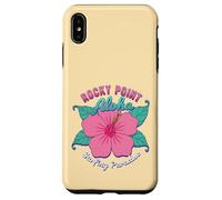 Hawaii Rocky Point Surfers Paradise Surfing Hibiscus Flower Case for iPhone XS Max