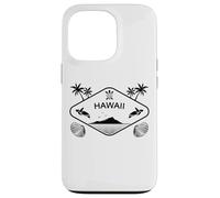 Hawaii Sea Turtle Palm Trees Island Aloha Souvenir Case for iPhone 13 Pro