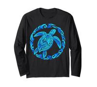 Hawaii Sea Turtle Tropical Ocean Long Sleeve T-Shirt