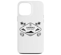 Hawaii South Seas Sea Turtle Palms Island Aloha Case for iPhone 13 Pro Max