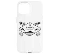 Hawaii South Seas Sea Turtle Palms Island Aloha Case for iPhone 15