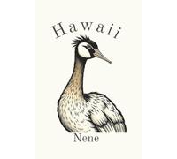 Hawaii State Bird, Nene Hawaiian Goose (Branta sandwicensis) Notebook, Journal for Men, Women, Young Adults, Teens, Kids, Gift for Bird Watchers, ... 120 White Lined Pages, 6"x9", Eco-Friendly