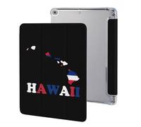 Hawaii State Flag Map Compatible with iPad 2017/2018/Air1/Air2(9.7in)/iPad Pro(10.5in)/iPad Air 3(10.5in)/iPad 10th(10.9in)