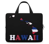 Hawaii State Flag Map Laptop Sleeve Bag 10/12/13/15/17 Inch Computer Cases Briefcase Bag Tablet Travel Cover