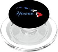 Hawaii State Map for Outline PopSockets PopGrip for MagSafe