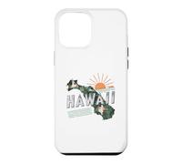 Hawaii State Map Road Trip Honolulu O'ahu Kaua'i Maui Lana'i Case for iPhone 12 Pro Max
