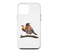 Hawaii Summer American Robin Bird On A Branch Birdwatching Case for iPhone 12 mini