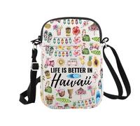 Hawaii Summer Trip Gift Hawaii Vacation Gift Life is Better in Hawaii Makeup Bag Beach Themed Bachelorette Gift (in Hawaii CR EU)