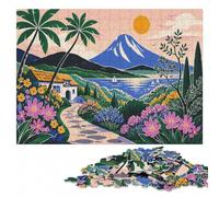 Hawaii Travel Destination Classic Jigsaw Puzzle for Adults, 300 Pieces | Clear image details - easier piece organisation alone or together.