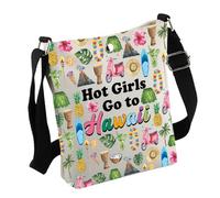 Hawaii Travel Gift Hot Girls Go to Hawaii Crossbody Bag Hawaii Lover Gift Hawaii Souvenir Gift Hawaii Welcome Gift (HawaiiBag)