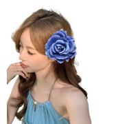 Hawaii Travel Style Rose Flowers Hair Clips Bridal Bridesmaid Flowers Barrette Brooch Wedding Party Hair Accessories Hairpins(A1 8x10cm)