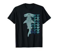 Hawaii Tribal Shark Teeth Hawaiian Polynesian Maori Vintage T-Shirt