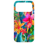 Hawaii Tropics Flowers Tropical Summer Palm Floral Case for iPhone 17 Pro Max