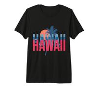 Hawaii Vacation Holiday USA Flag Premium T-Shirt