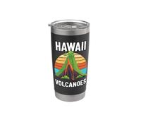 Hawaii Volcanoes Fun Volcanologist Lava Volcano Lover Stainless Steel Insulated Tumbler