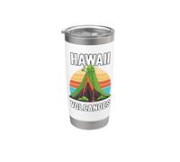 Hawaii Volcanoes Fun Volcanologist Lava Volcano Lover Stainless Steel Insulated Tumbler