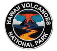 Hawaii Volcanoes National Park Hawaii Patch for Clothes - Embroidered Iron on Patch for Backpack Jacket - Fabric Sports Patches for Clothes Souvenirs & Gifts ID45095