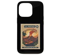 Hawaii Volcanoes National Park Vintage Stamp Bucket List Case for iPhone 13 Pro