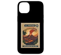 Hawaii Volcanoes National Park Vintage Stamp Bucket List Case for iPhone 14 Plus