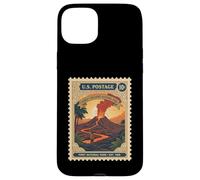 Hawaii Volcanoes National Park Vintage Stamp Bucket List Case for iPhone 15 Plus
