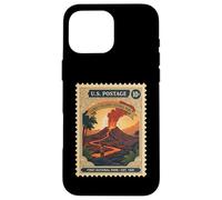 Hawaii Volcanoes National Park Vintage Stamp Bucket List Case for iPhone 16 Pro Max