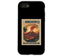 Hawaii Volcanoes National Park Vintage Stamp Bucket List Case for iPhone SE (2020) / 7/8