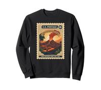 Hawaii Volcanoes National Park Vintage Stamp Bucket List Sweatshirt