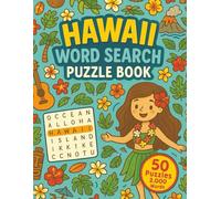 Hawaii Word Search: 50 Word Searches with 2000 Words Featuring Islands, Beaches, Culture, Volcanoes, and More | Fun Puzzles for Travelers, Students, and Families | 8.5 x 11 inches, 101 pages