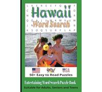 Hawaii Word Search Puzzle Book: 50+ Easy to Read Word Searches about Hawaii, its People, Culture and More | 6x9 inches, 110 pages | Great Gift for ... | A perfect getaway from your digital devices