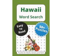Hawaii Word Search Puzzle Book: Word Searches with Easy to Read Print About Hawaii, Island, Travel and More | 6x9 inches, 110 pages | 50+ Puzzles … Gift for Vacations Holidays and Free Times