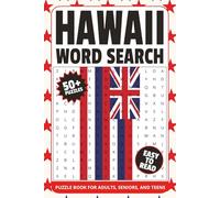 Hawaii Word Search Puzzle Book: Word Searches with Easy to Read Print about Hawaii, US state of Hawaii, Hawaii Travel and More | 6x9 inches, 110 pages ... Gift for Vacations, Holidays and Relaxation