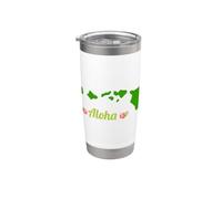 Hawaiian Aloha Hawaii Summer Vacation Tropical Beach Gift Stainless Steel Insulated Tumbler