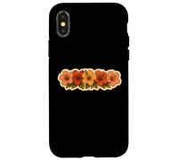 Hawaiian Aloha Vintage Hibiscus Flower Hawaii Retro Surfer Case for iPhone X/XS