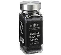 Hawaiian Black Lava Sea Salt, Fine Grain, 4.3 oz (121 g), The Spice Lab