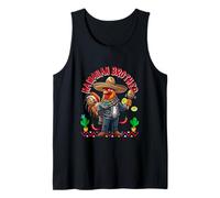 Hawaiian Brother Colorful Chicken Costume Summer Vacation Tank Top