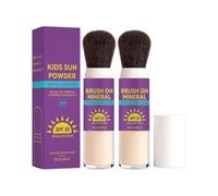 Hawaiian Children's Sun Tropic Mineral Protection Sunscreen Powder SPF 30 UVA plus UVB Protection, Extra Water Resistant, Suitable for Dry, Sensitive Skin, Lasting Lightweight Breathable (2Pc)