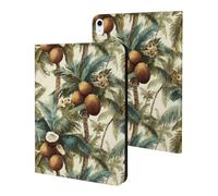 Hawaiian Coconuts Palms Trees Case Compatible with iPad 10th (10.9in) 9th / 8th / 7th Generation (2021/2020/2019)