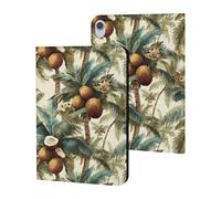 Hawaiian Coconuts Palms Trees Case Compatible with iPad 10th (10.9in) 9th / 8th / 7th Generation (2021/2020/2019)