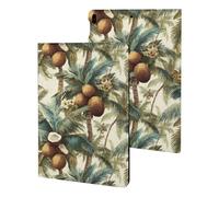 Hawaiian Coconuts Palms Trees Case Compatible with iPad 10th (10.9in) 9th / 8th / 7th Generation (2021/2020/2019)