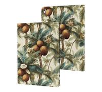 Hawaiian Coconuts Palms Trees Case Compatible with iPad 10th (10.9in) 9th / 8th / 7th Generation (2021/2020/2019)
