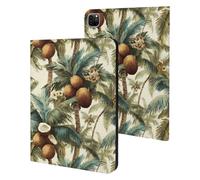 Hawaiian Coconuts Palms Trees Case Compatible with iPad 10th (10.9in) 9th / 8th / 7th Generation (2021/2020/2019)