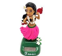 Hawaiian Dancing Dashboard Girl, Solar Powered Dancing hulas Girl, Solar Bobblehead Figure, Solar Dancing Hawaii Girl Dancing Figure, Car Dashboard Decor, Swinging Bobble Toy for Windowsill, Car, Desk