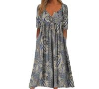 Hawaiian Dresses For Women Adult Dress Up Costumes Hippie Elderly Ladies Dresses 60S Fancy Dress Valentines Ball Gowns Swimsuit And Cover Up Set Light Blue Girls Summer Maxi Beach Coverups Size 14